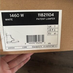 Dr. Martens Women’s Patent Lamper Boots - Size 9